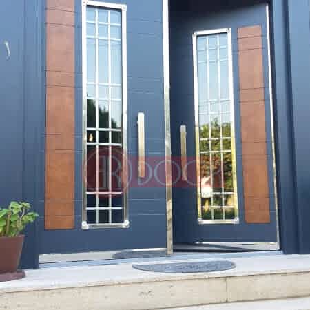 İroko Modern Seri Lüks Villa Giriş Kapısı ER0293